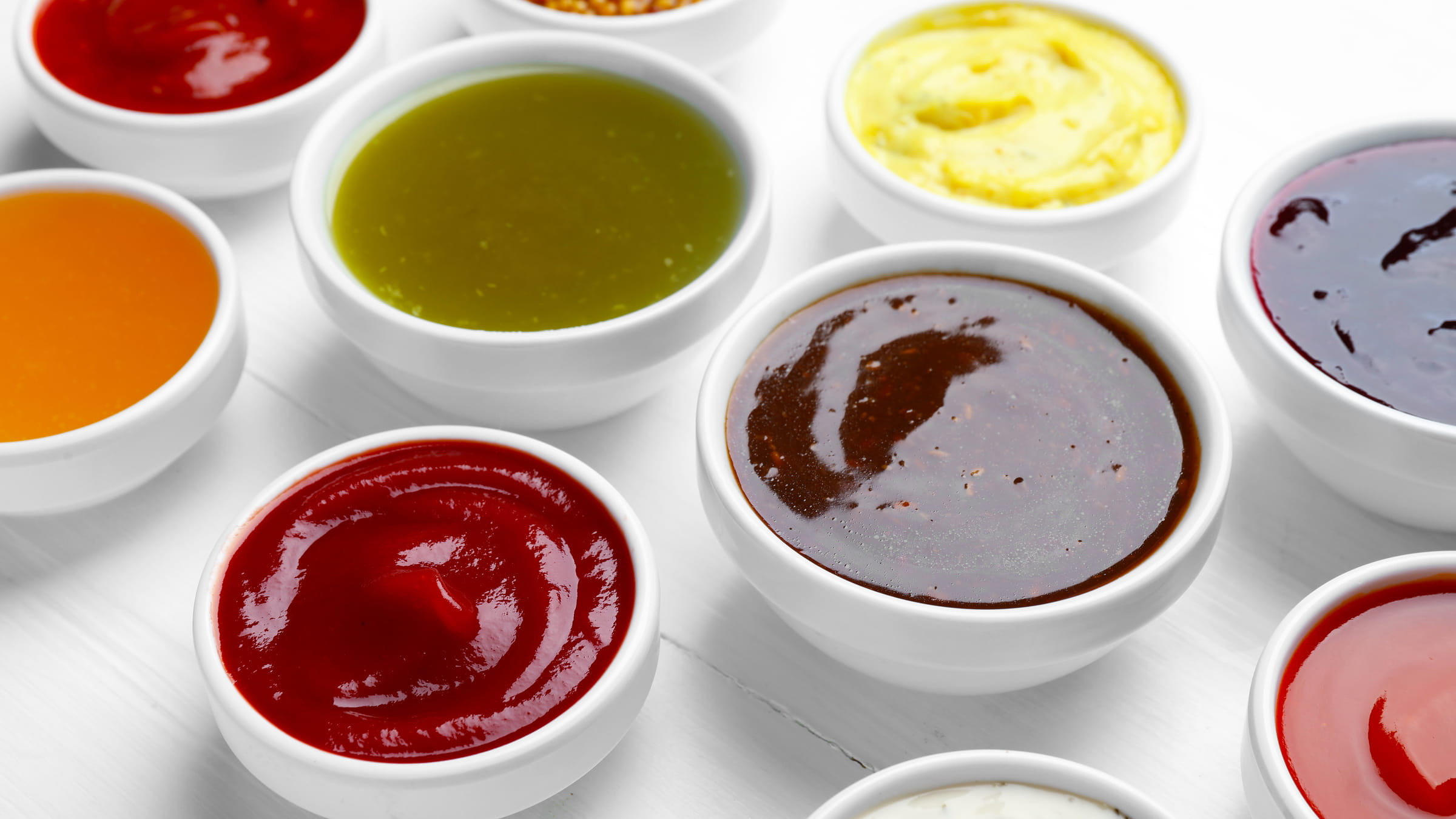 different-sauces-in-bowl-white