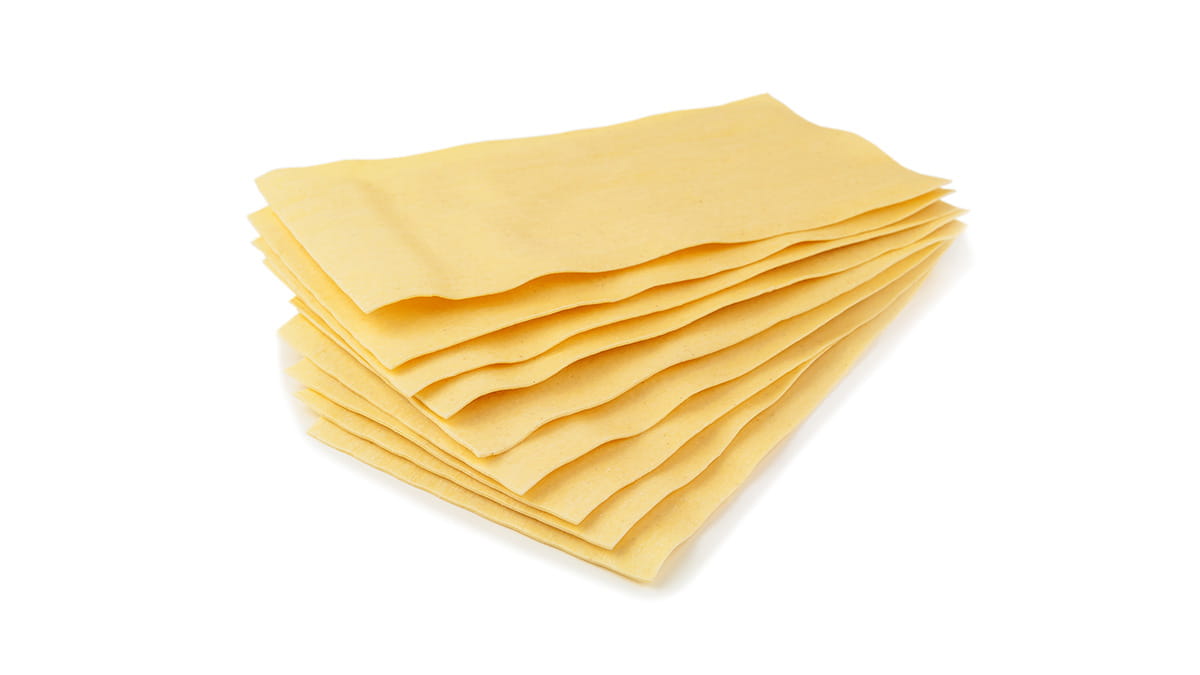 Lasagna Shape Fresh Pasta
