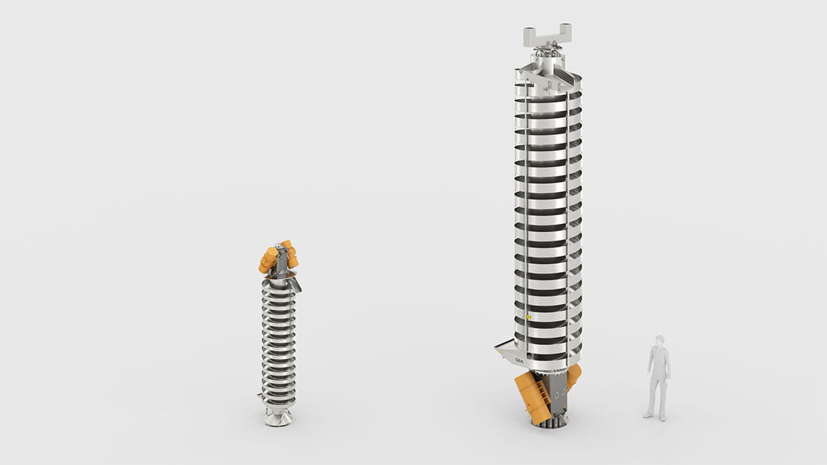GEA spiral elevators