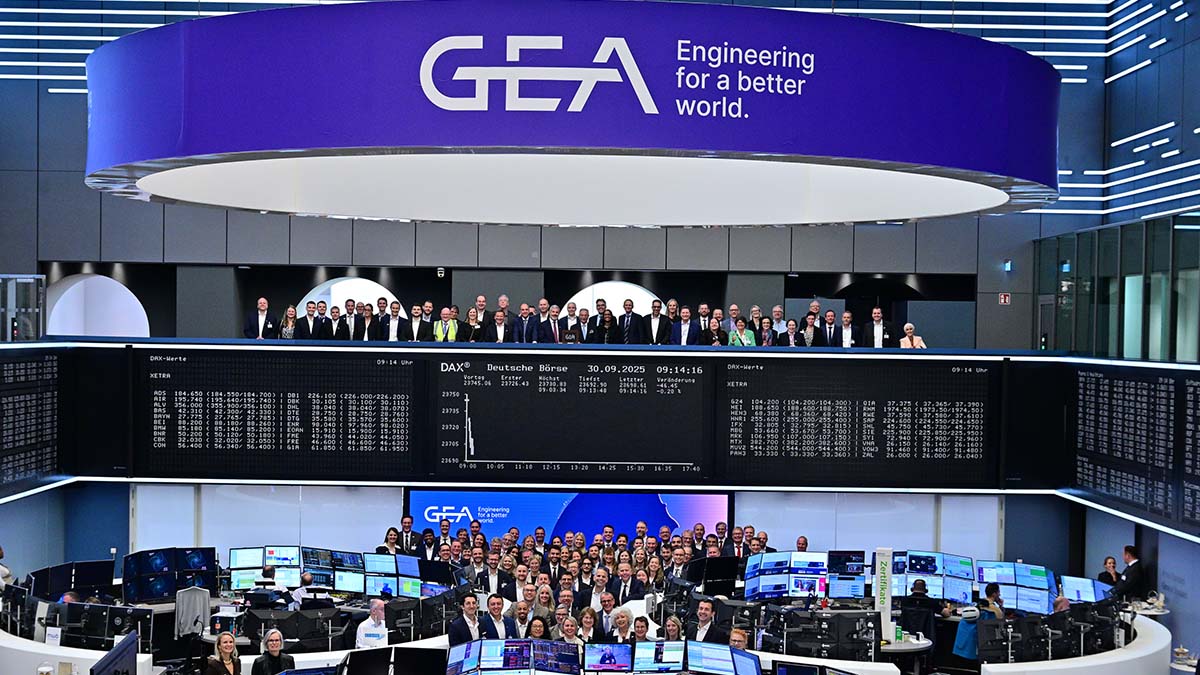 gea enters dax 40