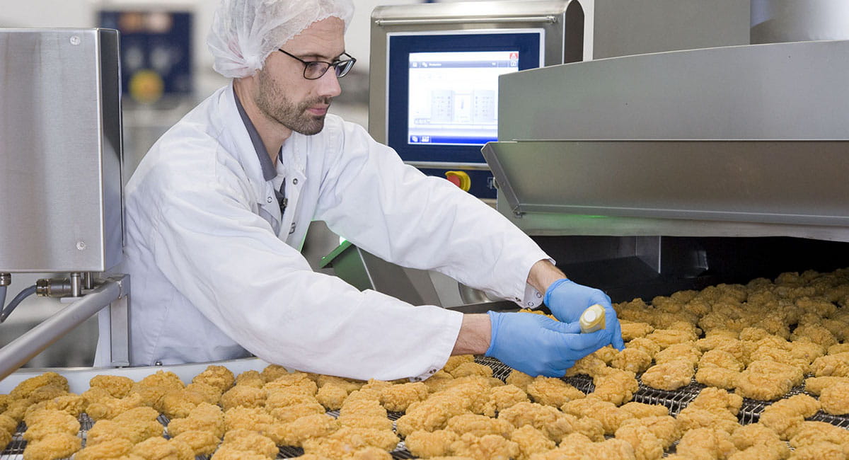 homestyle chicken produced on gea cookstar