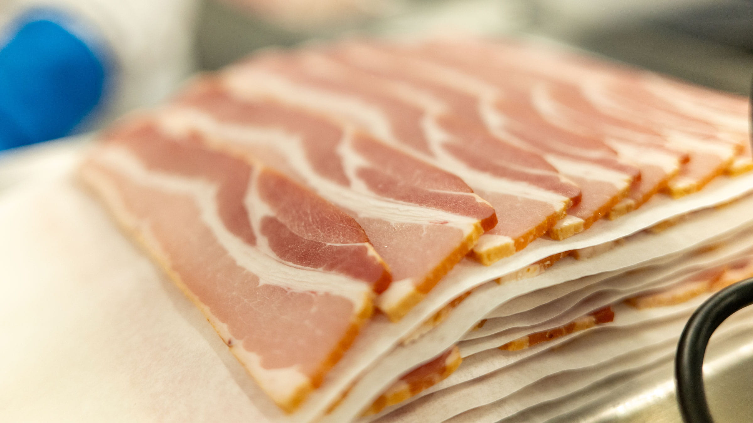 Bacon processing: working in partnership to make food healthier