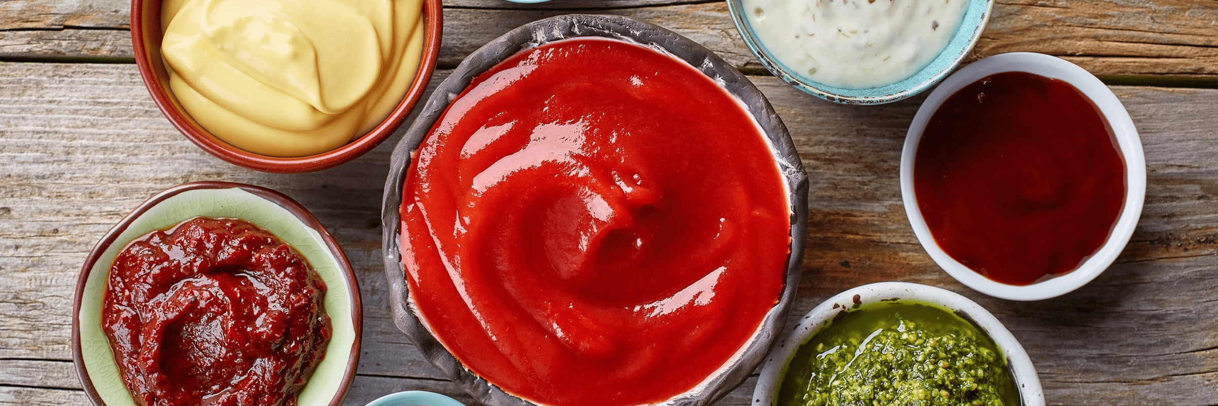 different-sauces-in-bowl-brown-